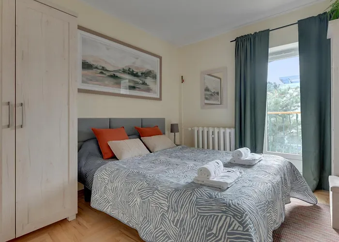 Muszelka - Bardzo Blisko Plazy I Alejek Spacerowych 索波特